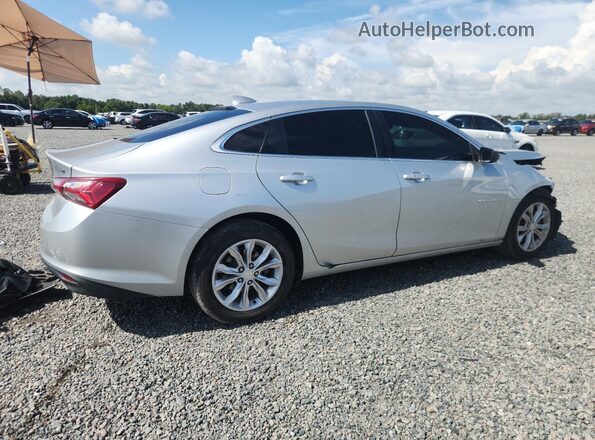 1G1ZD5ST4MF010185 2021 CHEVROLET MALIBU Серебряный Задняя правая четверть