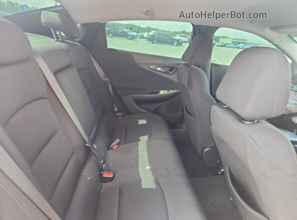 1G1ZD5ST4MF010185 2021 CHEVROLET MALIBU Серебряный Вид задней части салона