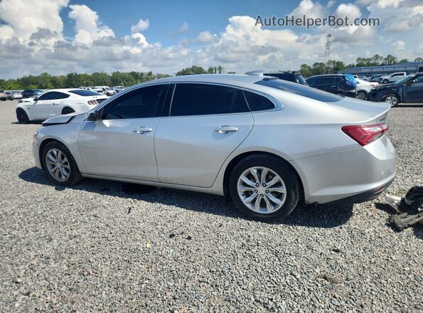1G1ZD5ST4MF010185 2021 CHEVROLET MALIBU Серебряный Задняя левая четверть