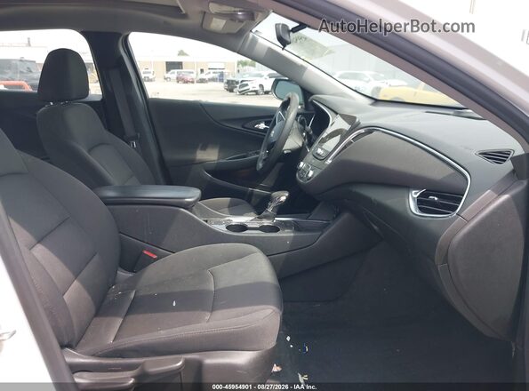 1G1ZD5ST4MF023065 2021 CHEVROLET MALIBU Белый Вид салона спереди