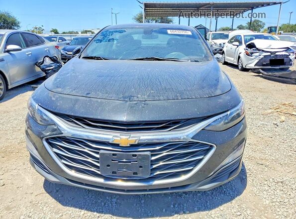 1G1ZD5ST4MF069706 2021 CHEVROLET MALIBU Black Front view