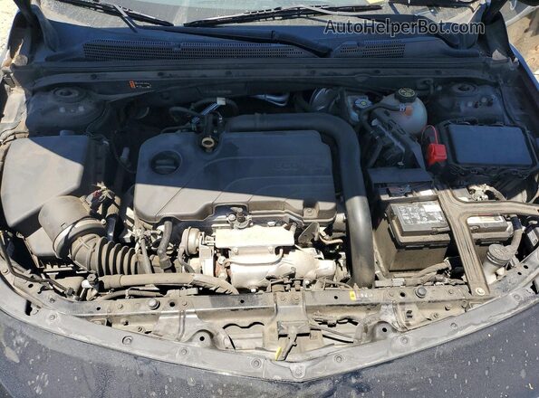 1G1ZD5ST4MF069706 2021 CHEVROLET MALIBU Black Rear interior view