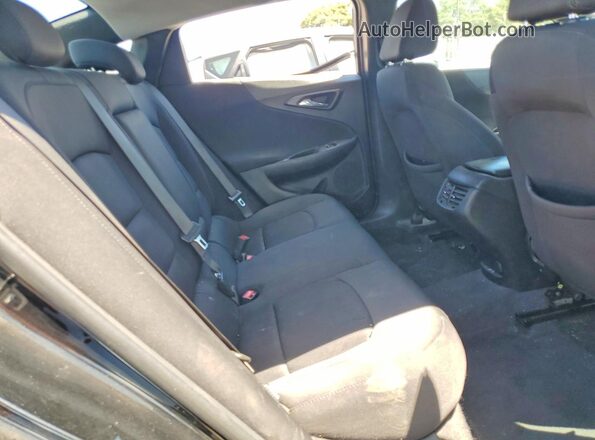 1G1ZD5ST4MF069706 2021 CHEVROLET MALIBU Black Rear seats view