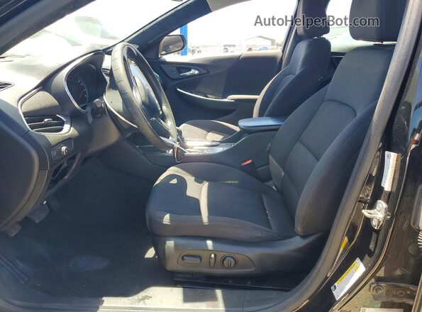 1G1ZD5ST4MF069706 2021 CHEVROLET MALIBU Black Front interior view