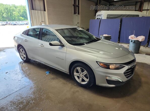 1G1ZD5ST4NF173596 2022 CHEVROLET MALIBU Silver VIN կոդի պիտակի տեսք