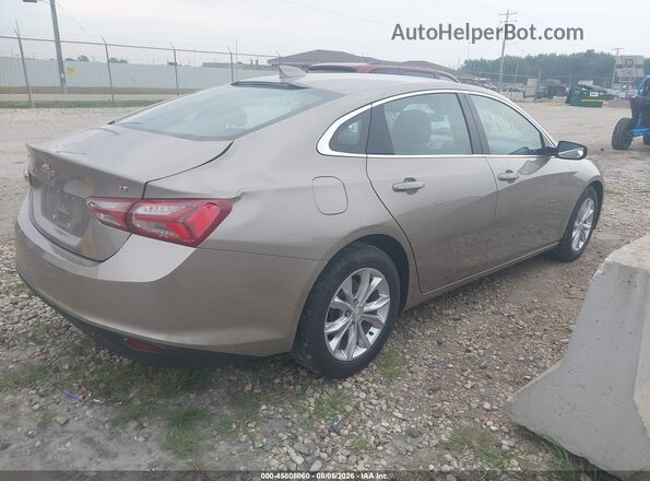 1G1ZD5ST4NF203003 2022 CHEVROLET MALIBU Желто-коричневый Задняя правая четверть
