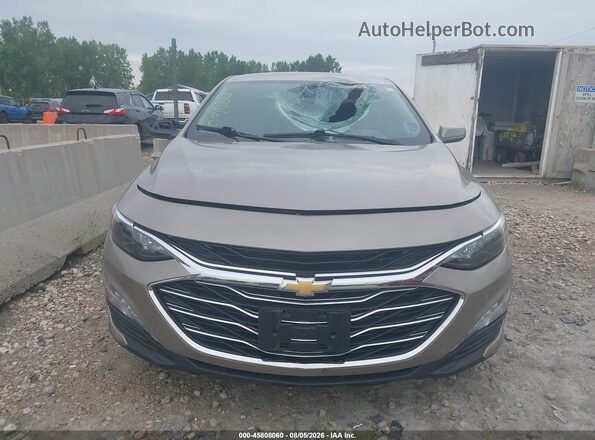 1G1ZD5ST4NF203003 2022 CHEVROLET MALIBU Желто-коричневый Вид щитка приборов