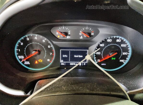 1G1ZD5ST4PF210407 2023 CHEVROLET MALIBU Black Instrument cluster view