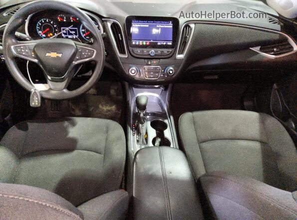 1G1ZD5ST4PF210407 2023 CHEVROLET MALIBU Black Dashboard view