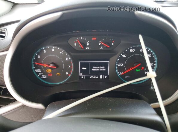 1G1ZD5ST4PF213808 2023 CHEVROLET MALIBU Белый Вид щитка приборов
