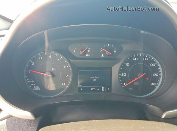 1G1ZD5ST4RF117244 2024 CHEVROLET MALIBU Black Instrument cluster view