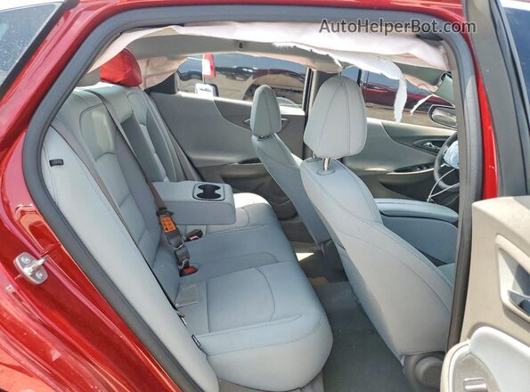 1G1ZD5ST4SF106489 2025 CHEVROLET MALIBU Red უკანა სავარძლების ხედი