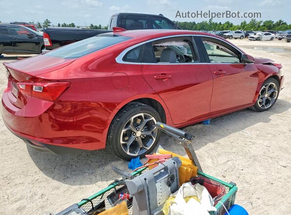 1G1ZD5ST4SF106489 2025 CHEVROLET MALIBU Red უკანა მარჯვენა