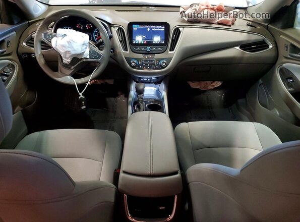 1G1ZD5ST4SF127665 2025 CHEVROLET MALIBU Blue Առջևի վահանակի տեսք