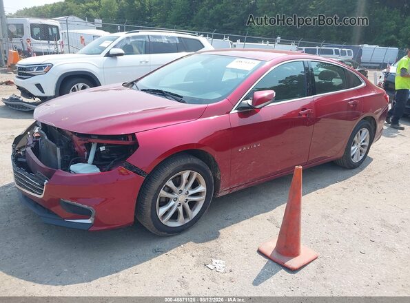 1G1ZD5ST5JF121162 2018 CHEVROLET MALIBU Red Przód lewy