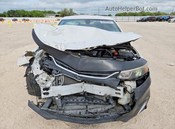 1G1ZD5ST5JF137670 2018 CHEVROLET MALIBU Белый Вид спереди