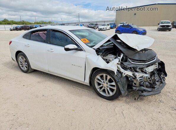 1G1ZD5ST5JF137670 2018 CHEVROLET MALIBU Белый Передняя правая четверть