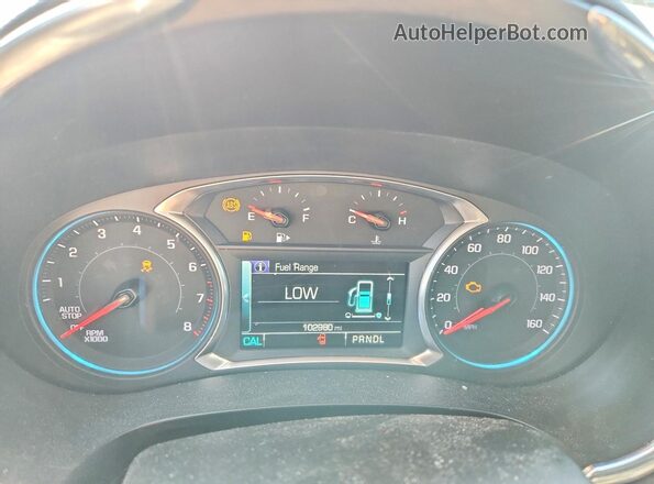 1G1ZD5ST5JF145431 2018 CHEVROLET MALIBU White Instrument cluster view