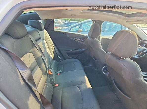 1G1ZD5ST5JF145431 2018 CHEVROLET MALIBU White Rear seats view