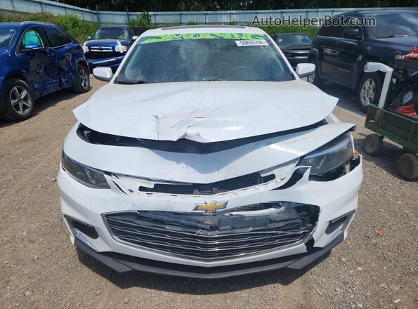 1G1ZD5ST5JF205014 2018 CHEVROLET MALIBU White Widok z przodu