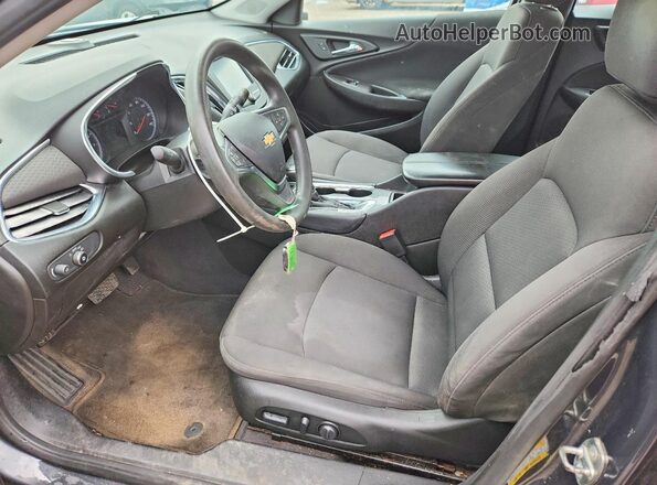 1G1ZD5ST5JF227157 2018 CHEVROLET MALIBU Gray Սալոնի դիմացի տեսք