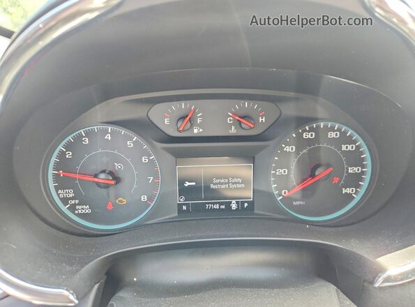 1G1ZD5ST5KF129392 2019 CHEVROLET MALIBU Белый Вид щитка приборов