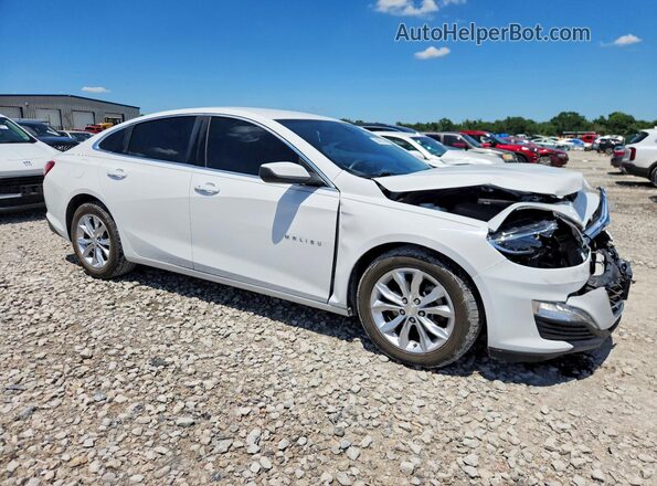 1G1ZD5ST5KF129392 2019 CHEVROLET MALIBU Белый Передняя правая четверть