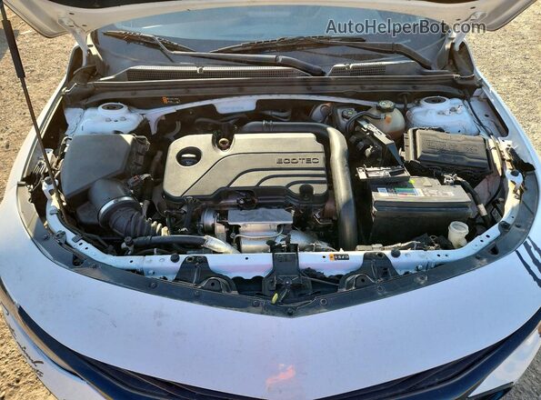 1G1ZD5ST5KF165616 2019 CHEVROLET MALIBU White Vista del compartimento del motor