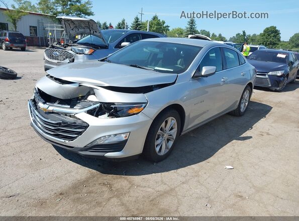 1G1ZD5ST5KF193304 2019 CHEVROLET MALIBU Silver Przód lewy