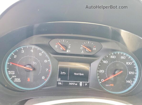 1G1ZD5ST5KF208951 2019 CHEVROLET MALIBU Gray Widok zestawu wskaźników