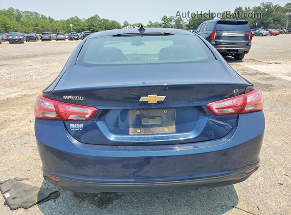 1G1ZD5ST5LF006578 2020 CHEVROLET MALIBU Синий Вид сзади