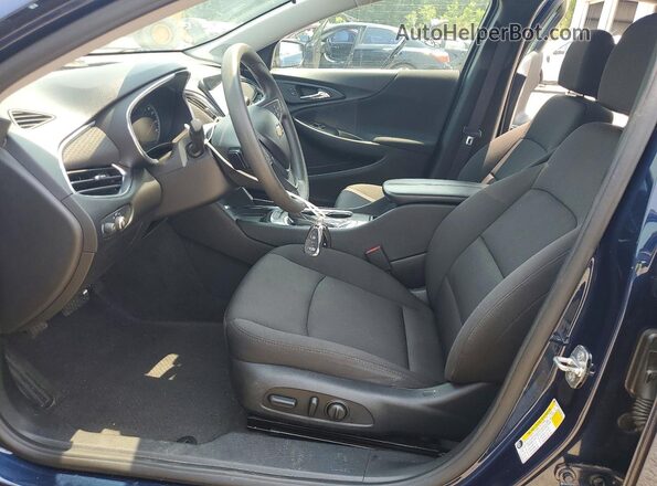 1G1ZD5ST5LF006578 2020 CHEVROLET MALIBU Синий Вид салона спереди