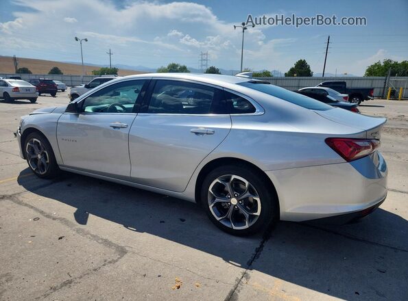 1G1ZD5ST5MF011569 2021 CHEVROLET MALIBU Silver Հետևի ձախ