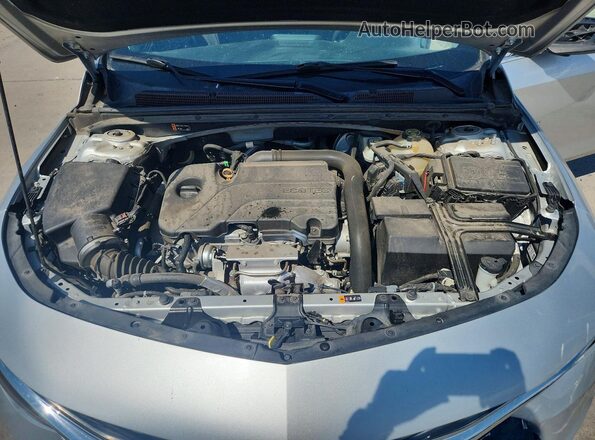 1G1ZD5ST5MF011569 2021 CHEVROLET MALIBU Silver Սալոնի հետևի տեսք