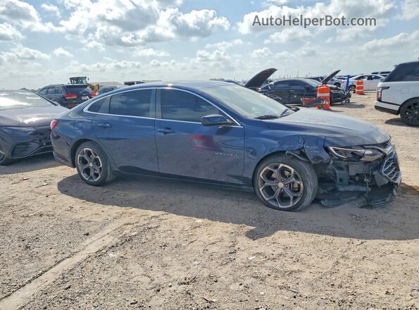 1G1ZD5ST5MF030848 2021 CHEVROLET MALIBU Blue Передня права чверть