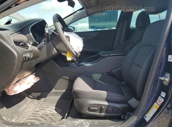 1G1ZD5ST5MF030848 2021 CHEVROLET MALIBU Blue Вид салону спереду