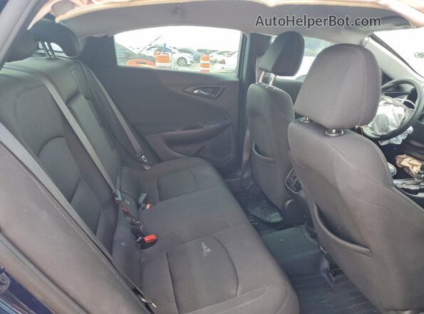 1G1ZD5ST5MF030848 2021 CHEVROLET MALIBU Blue Вид задніх сидінь