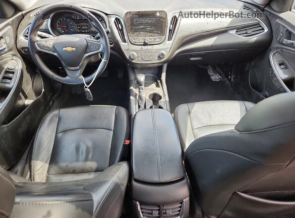 1G1ZD5ST5MF048797 2021 CHEVROLET MALIBU Gray Առջևի վահանակի տեսք