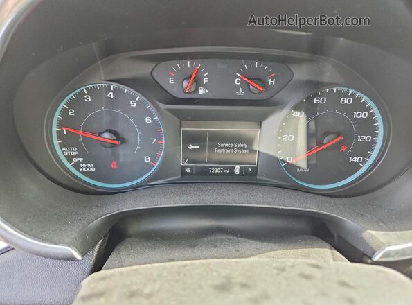 1G1ZD5ST5MF048797 2021 CHEVROLET MALIBU Gray Սարքավորումների վահանակի տեսք
