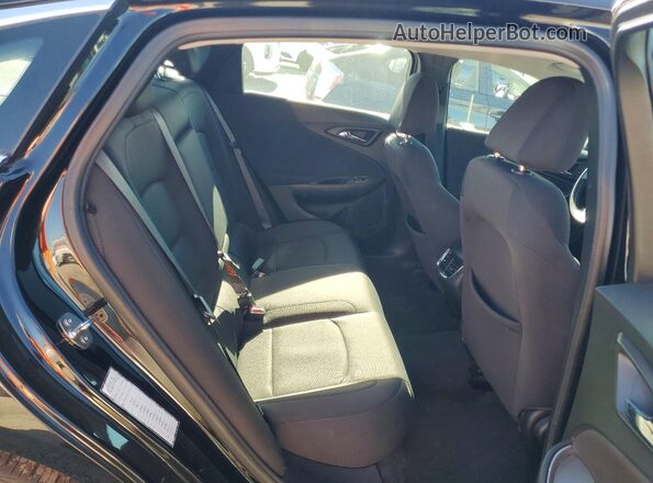 1G1ZD5ST5MF073442 2021 CHEVROLET MALIBU Black უკანა სავარძლების ხედი