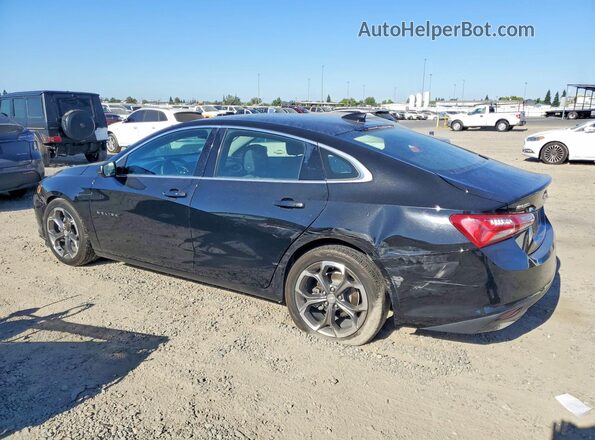 1G1ZD5ST5MF073442 2021 CHEVROLET MALIBU Black უკანა მარცხენა