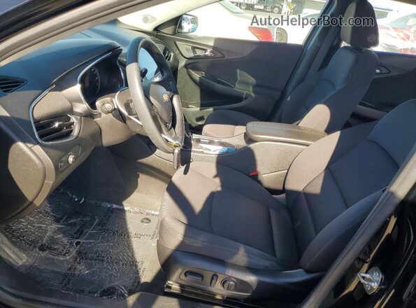 1G1ZD5ST5MF073442 2021 CHEVROLET MALIBU Black წინა სალონის ხედი