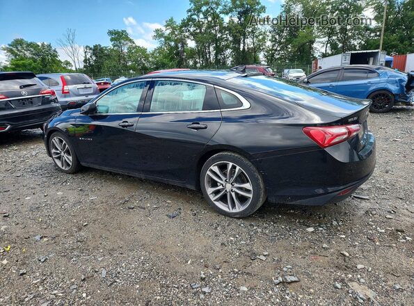 1G1ZD5ST5NF130739 2022 CHEVROLET MALIBU Черный Задняя левая четверть