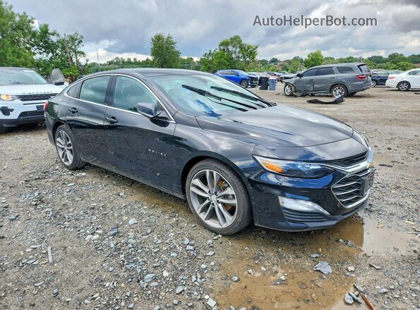 1G1ZD5ST5NF130739 2022 CHEVROLET MALIBU Черный Передняя правая четверть