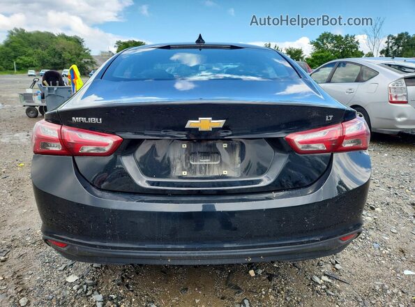 1G1ZD5ST5NF130739 2022 CHEVROLET MALIBU Черный Вид сзади