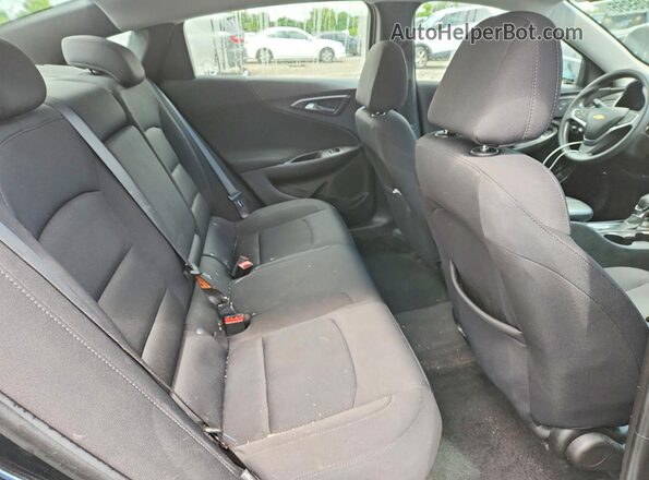1G1ZD5ST5NF130739 2022 CHEVROLET MALIBU Черный Вид задних сидений