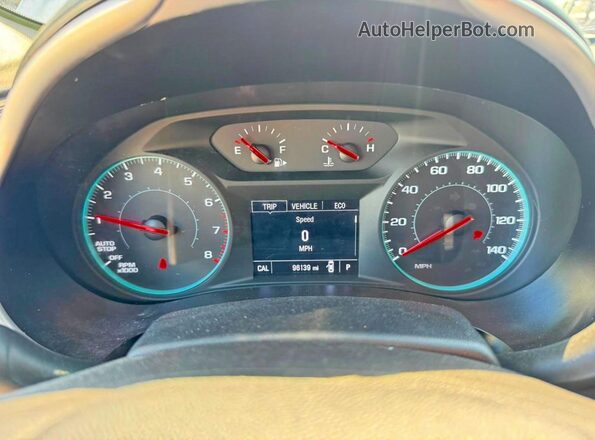 1G1ZD5ST5NF151512 2022 CHEVROLET MALIBU Серый Вид щитка приборов