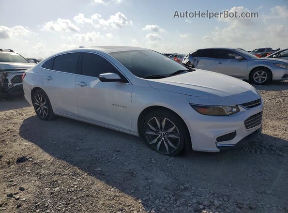 1G1ZD5ST6JF137001 2018 CHEVROLET MALIBU White წინა მარჯვენა