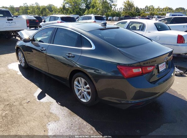 1G1ZD5ST6JF153098 2018 CHEVROLET MALIBU Gray Trasero izquierdo