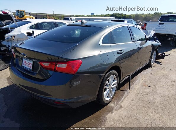 1G1ZD5ST6JF153098 2018 CHEVROLET MALIBU Gray Trasero derecho